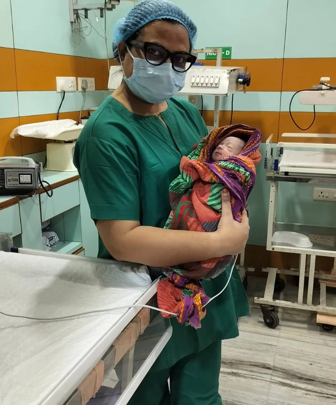 Smiling Pregnant Mother